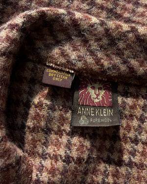 70s Anne Klein Wool Ensemble | S