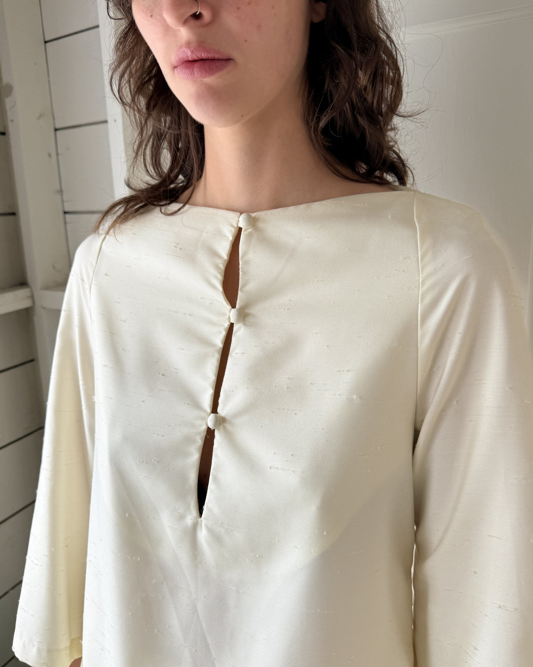 70s Bill Atkinson Silk Ensemble | M