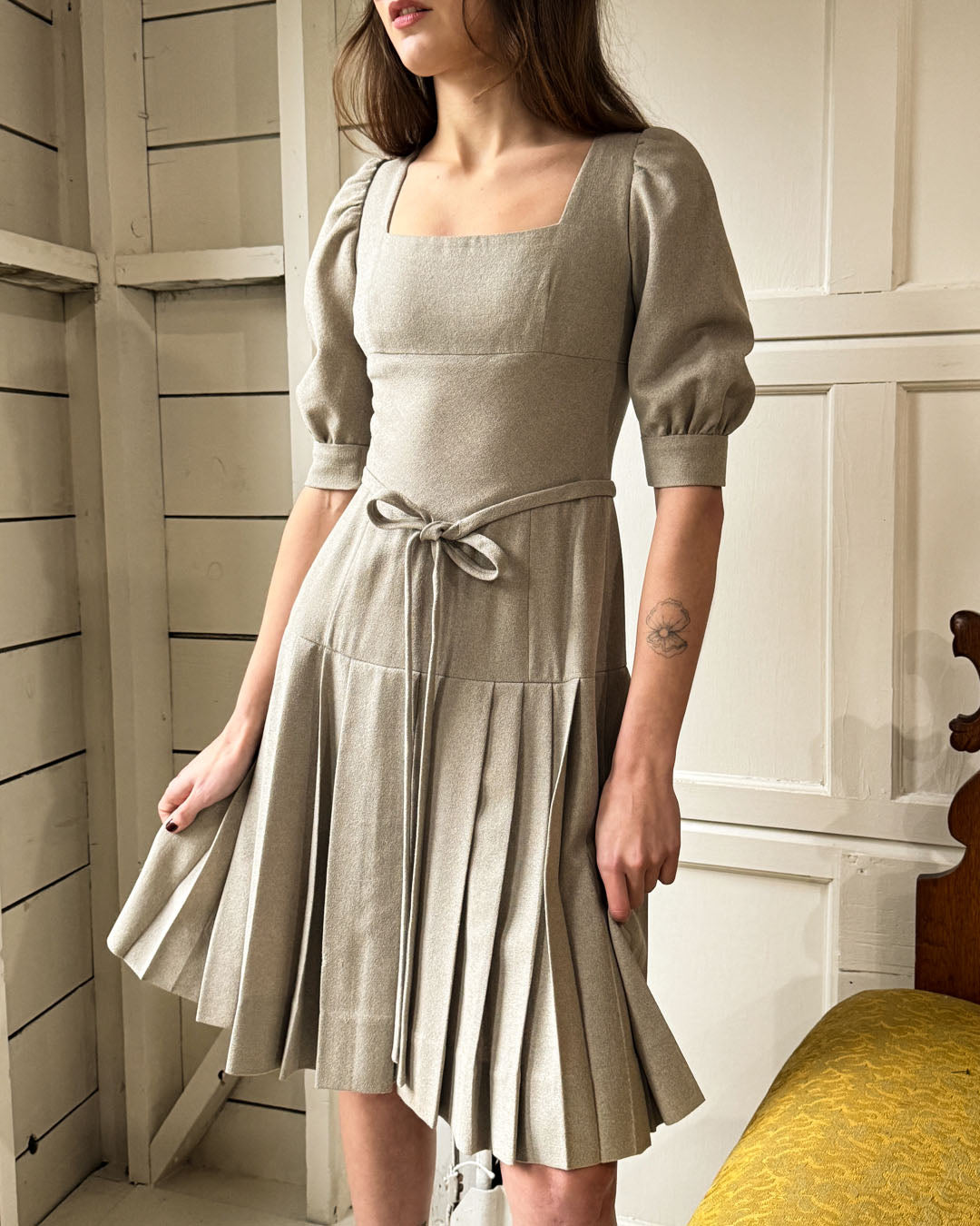 70s Cardinali Wool Dress