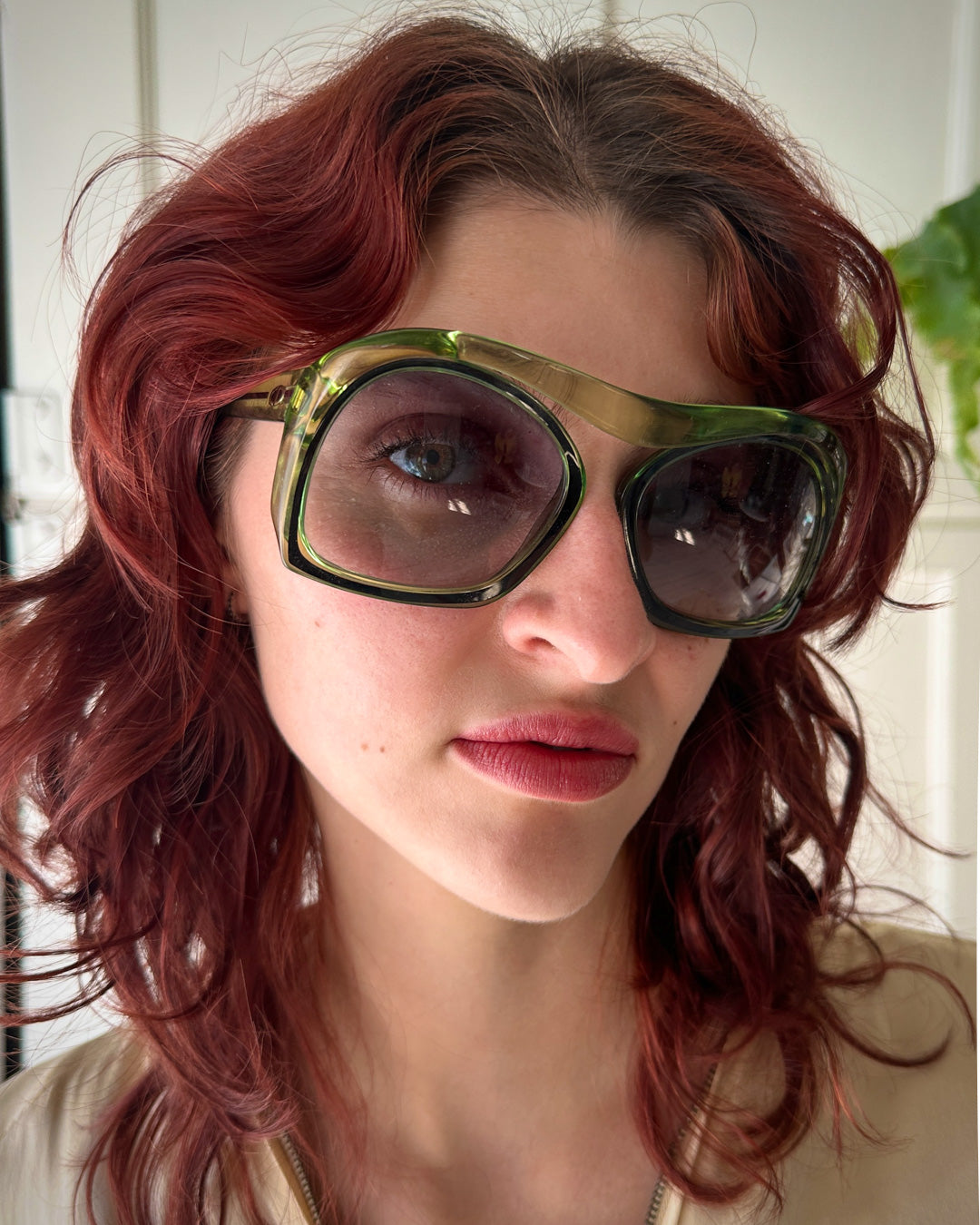 70s Dior Green Sunglasses