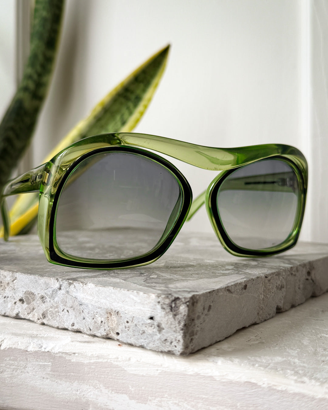 70s Dior Green Sunglasses