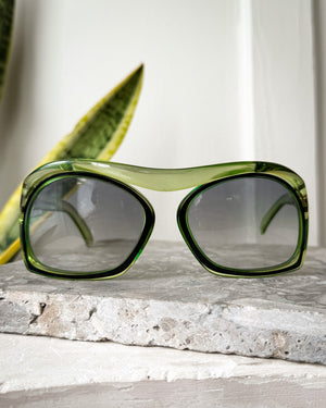 70s Dior Green Sunglasses