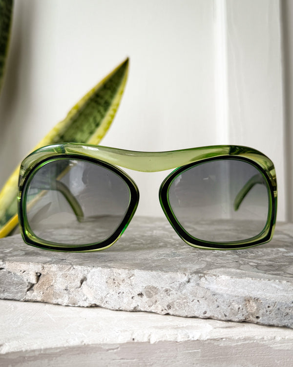 70s Dior Green Sunglasses