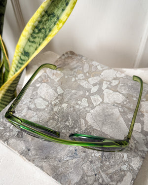 70s Dior Green Sunglasses
