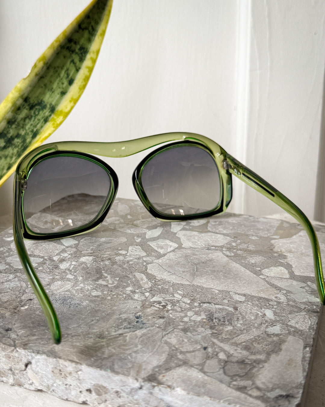 70s Dior Green Sunglasses