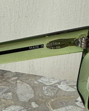 70s Dior Green Sunglasses