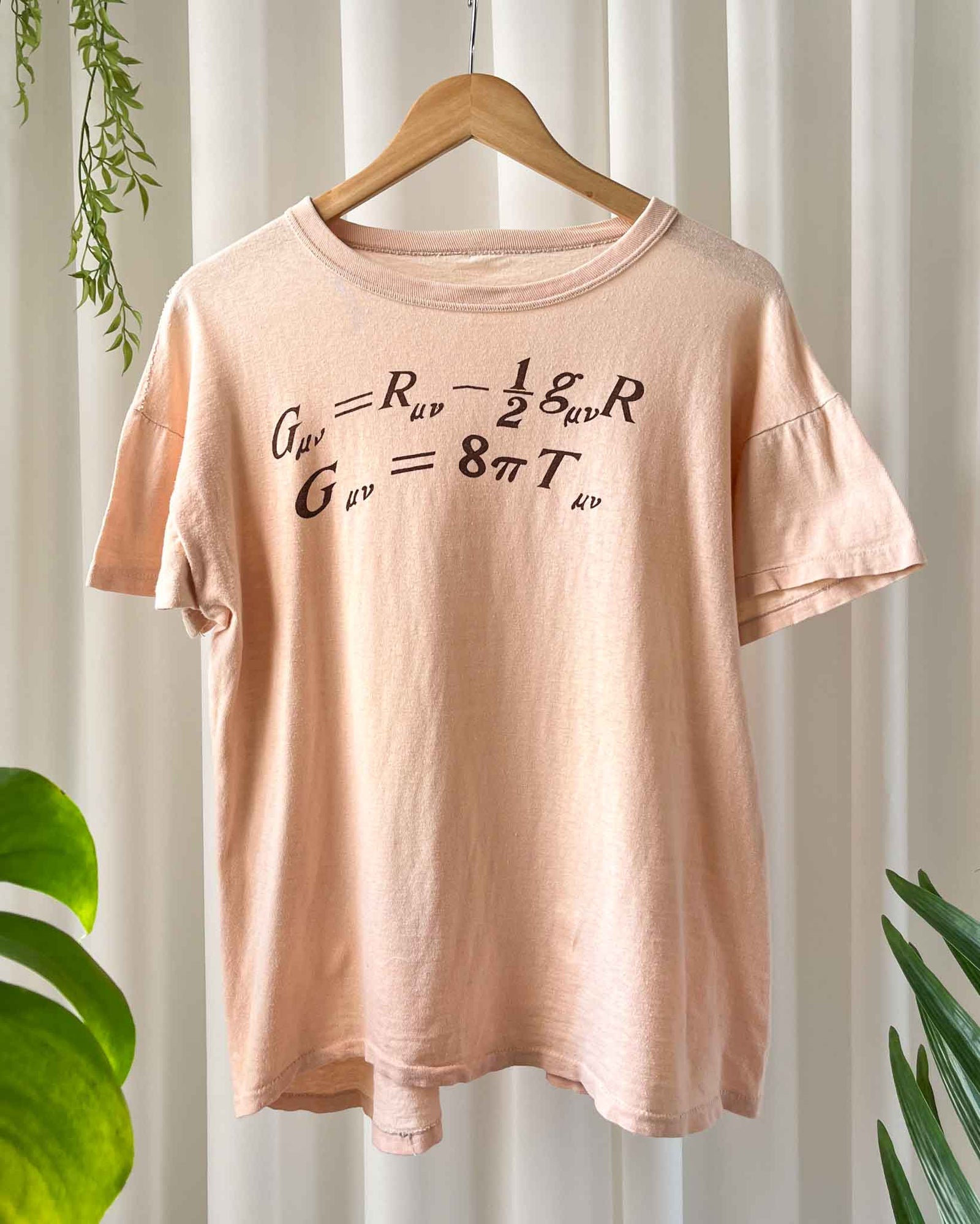 70s Einstein Tensor T-Shirt | M-L