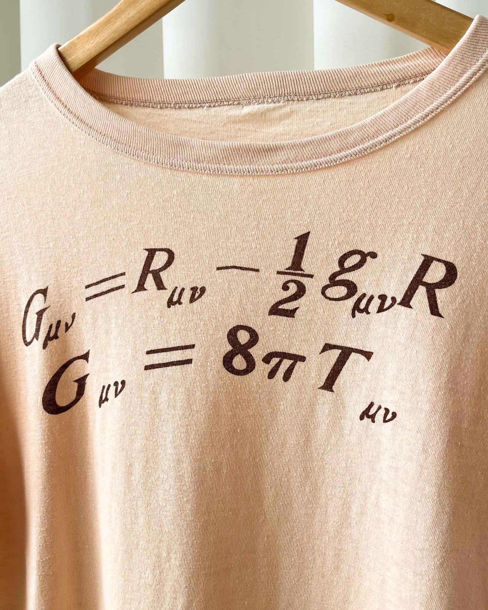 70s Einstein Tensor T-Shirt | M-L