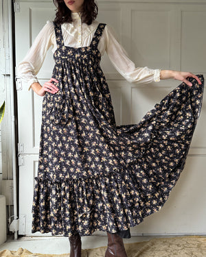 70s Gina Fratini Jumper Dress | S