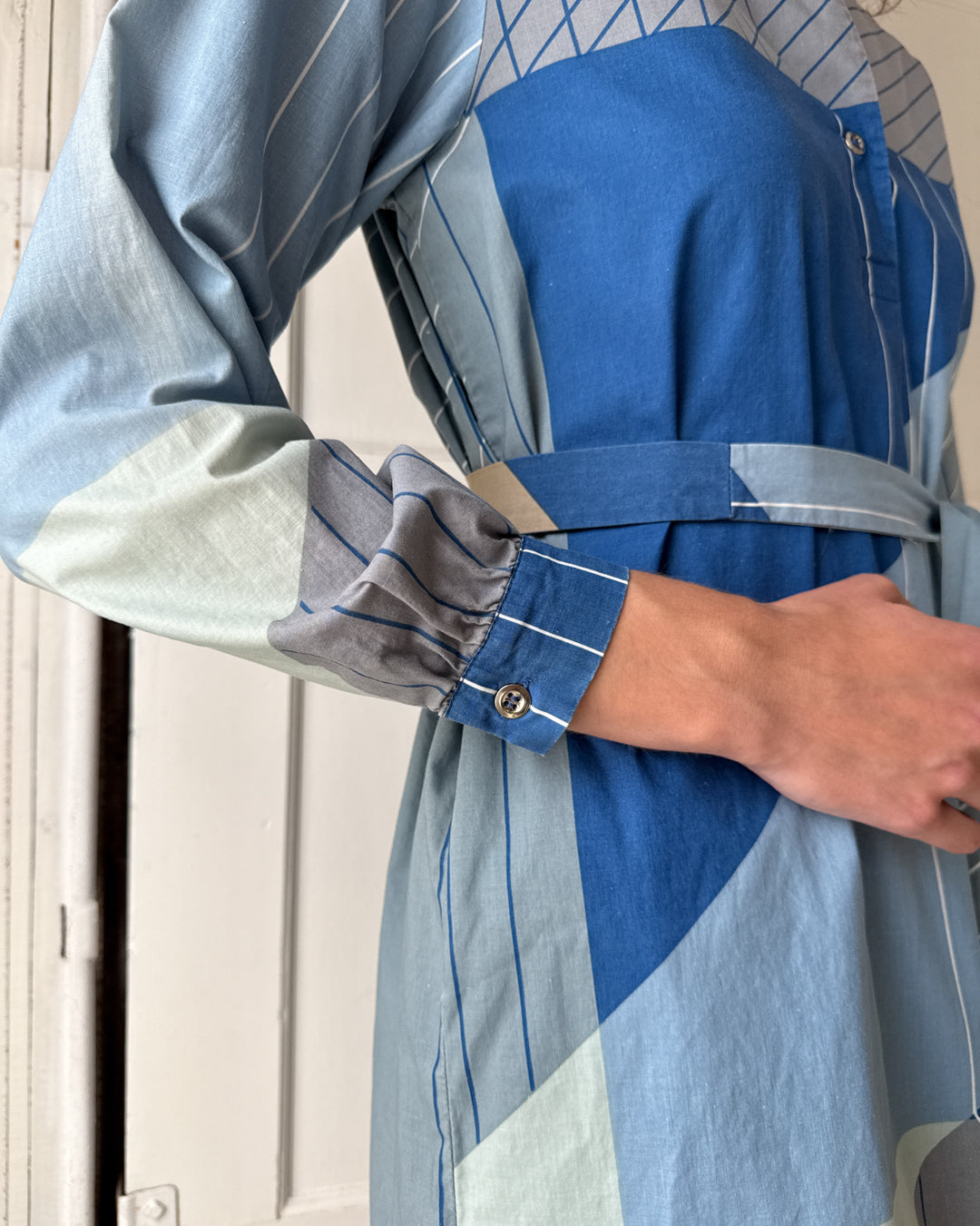 vintage marimekko dress 70s Marimekko Belted Cotton Dress | S-M