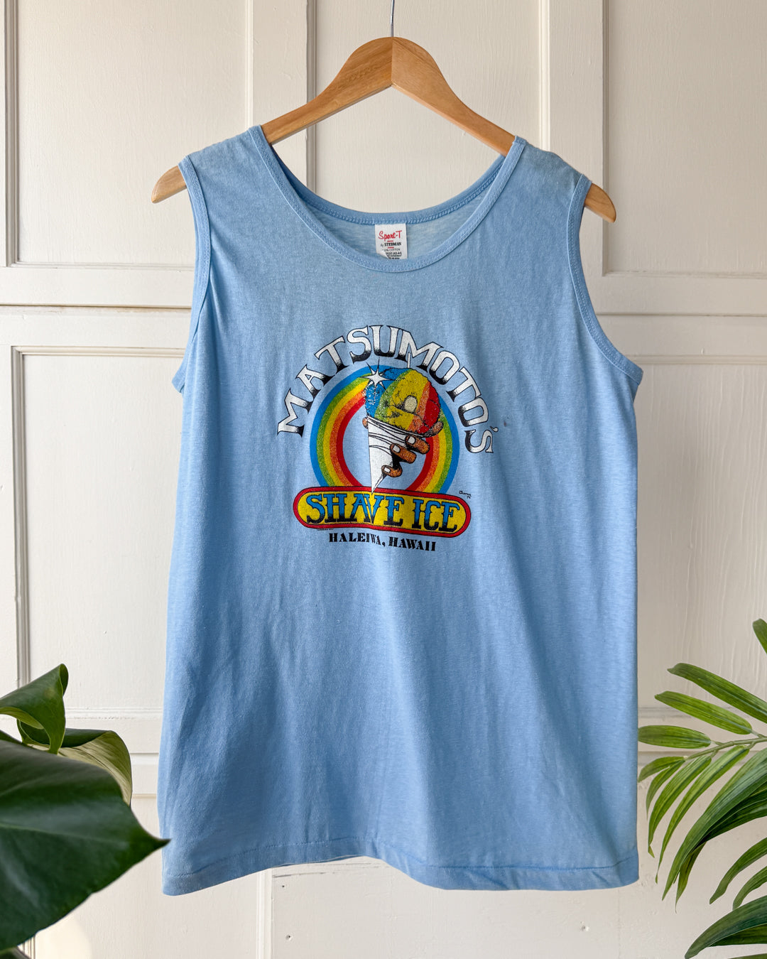 70s Matsumoto's Shave Ice Tank | L - Lucky Vintage