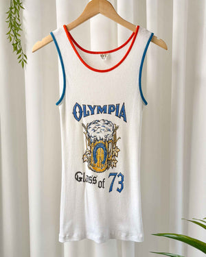 70s Olympia Beer Tank | S-M