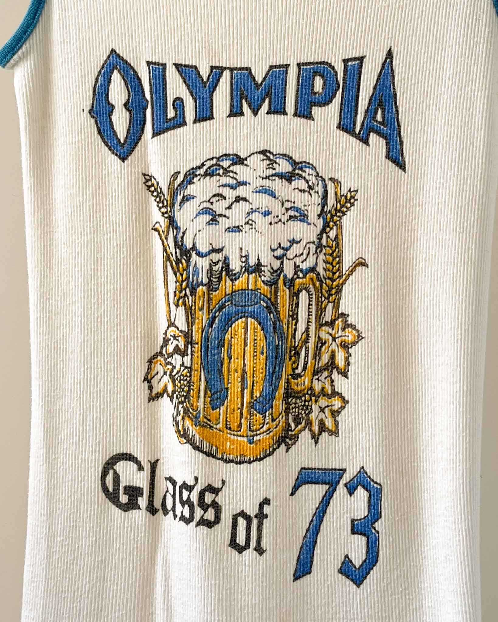 70s Olympia Beer Tank | S-M