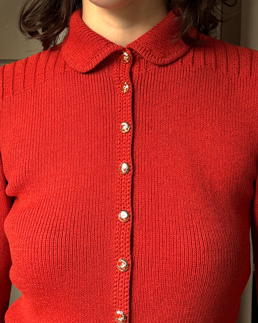 70s St John Cardigan Sweater | XS-S