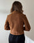 70s Cropped Suede Jacket | M