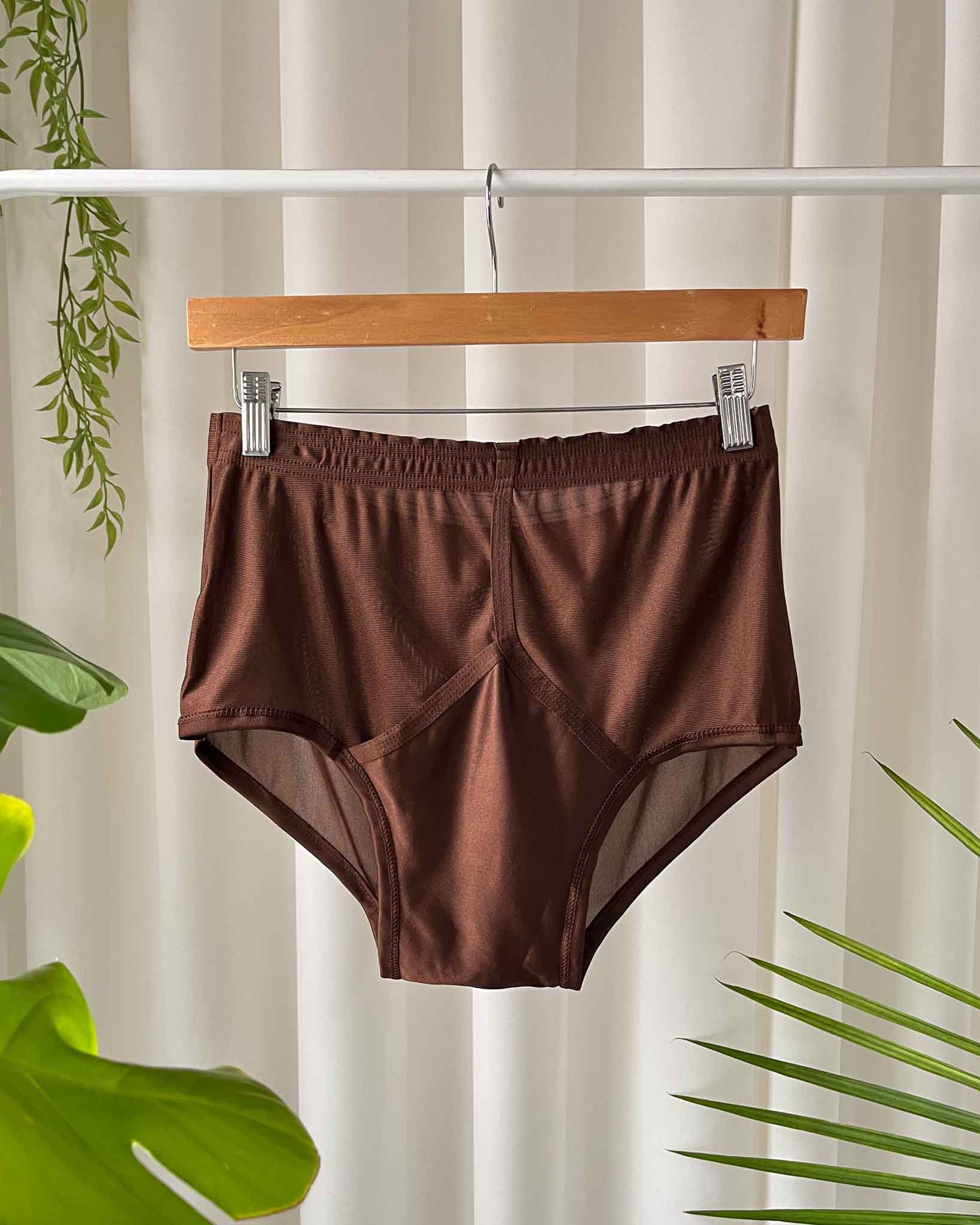 Womens Brown Jockey Underwear, Clothing
