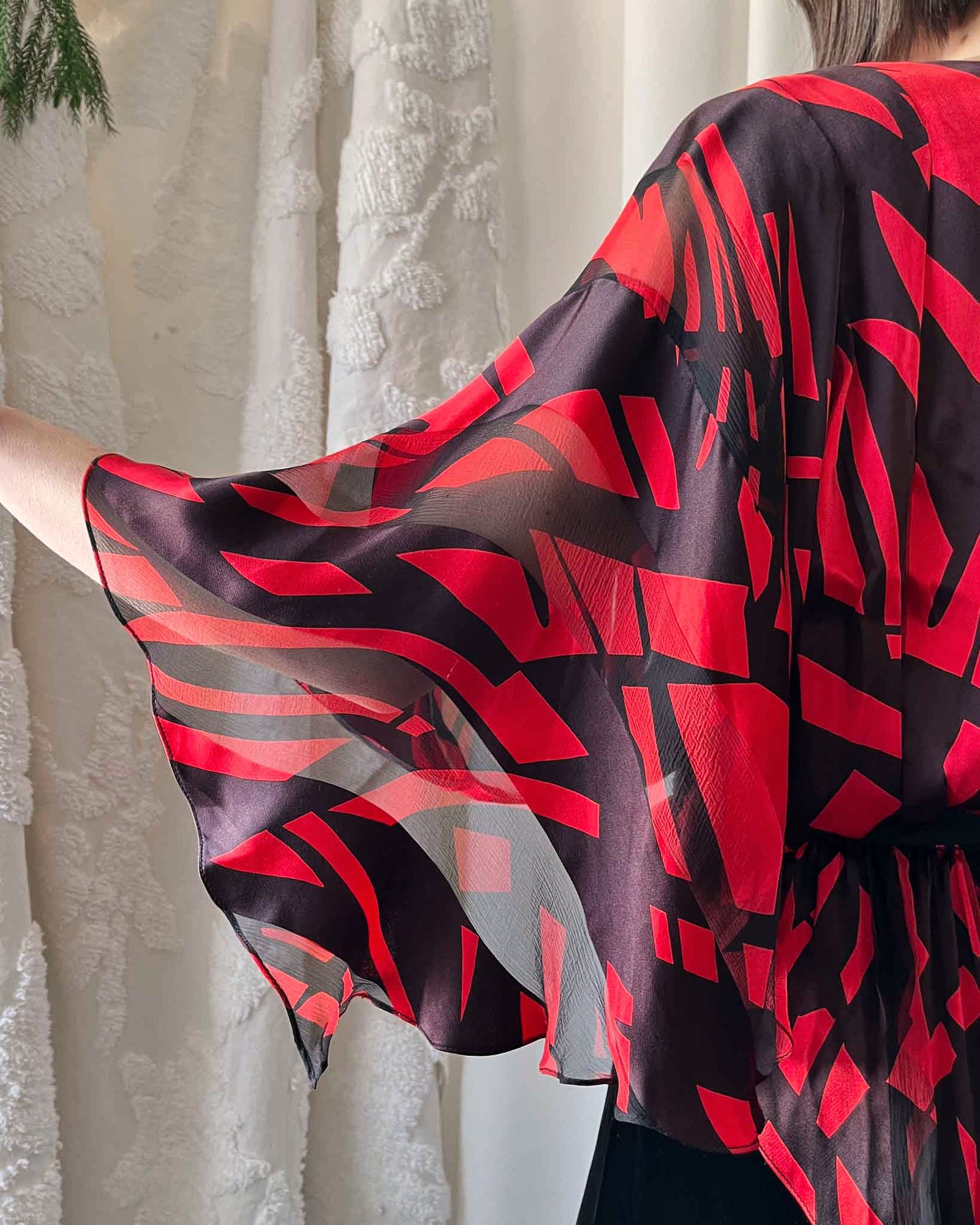 80s Mignon Silk Velvet Ensemble | S