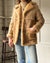 70s Rancher Shearling Winter Jacket | M