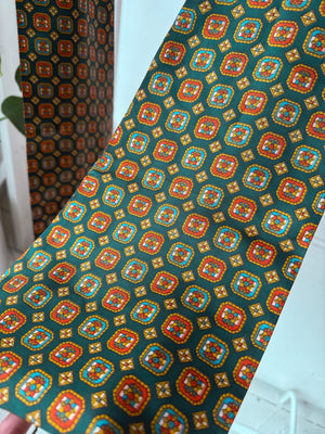 60s Long Printed Ascot