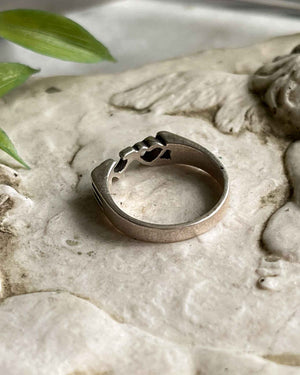 60s Sterling Silver LOVE Ring