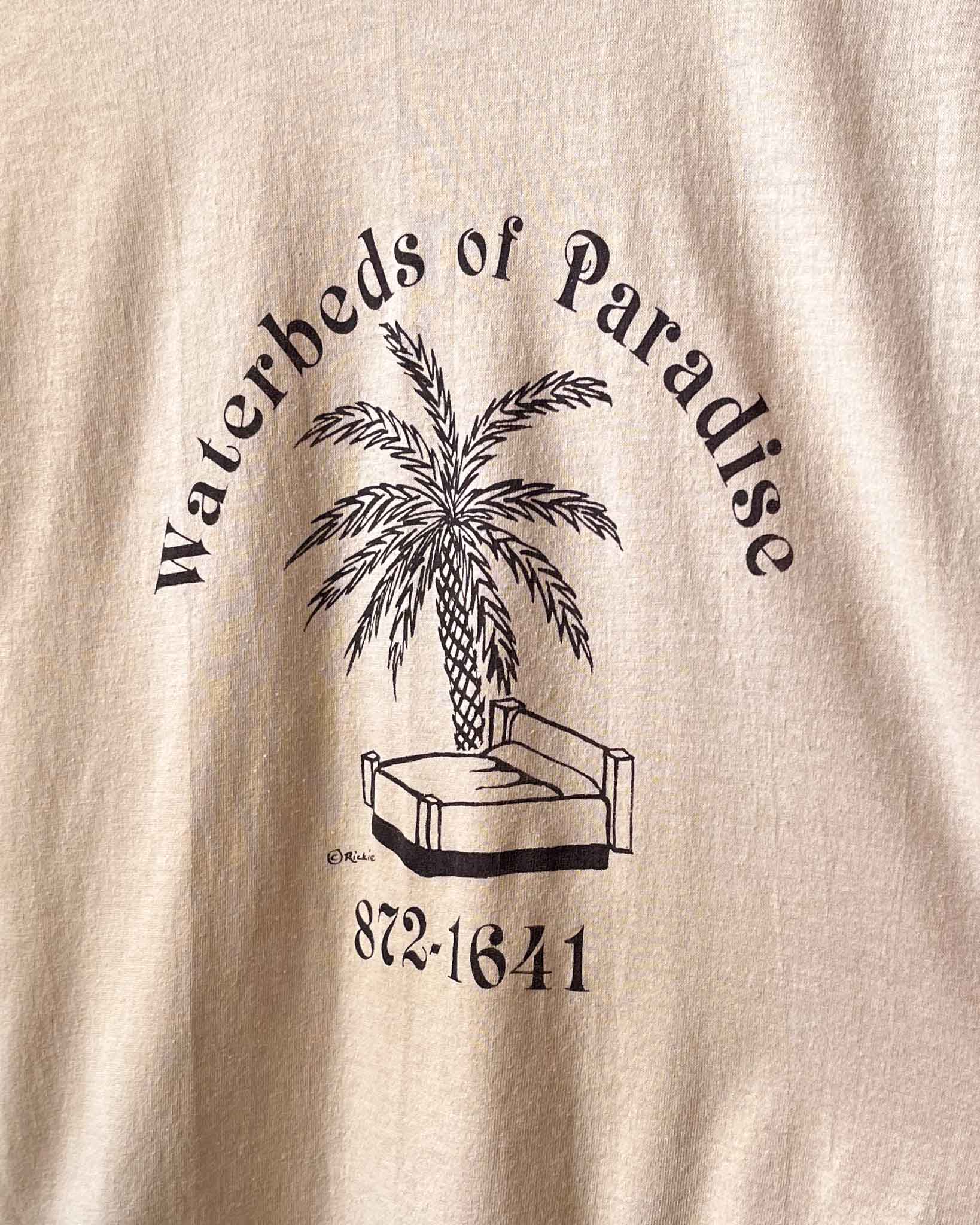 70s Waterbeds Of Paradise T-Shirt | XS