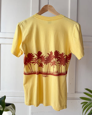 70s Yellow Hawaii T-Shirt | M
