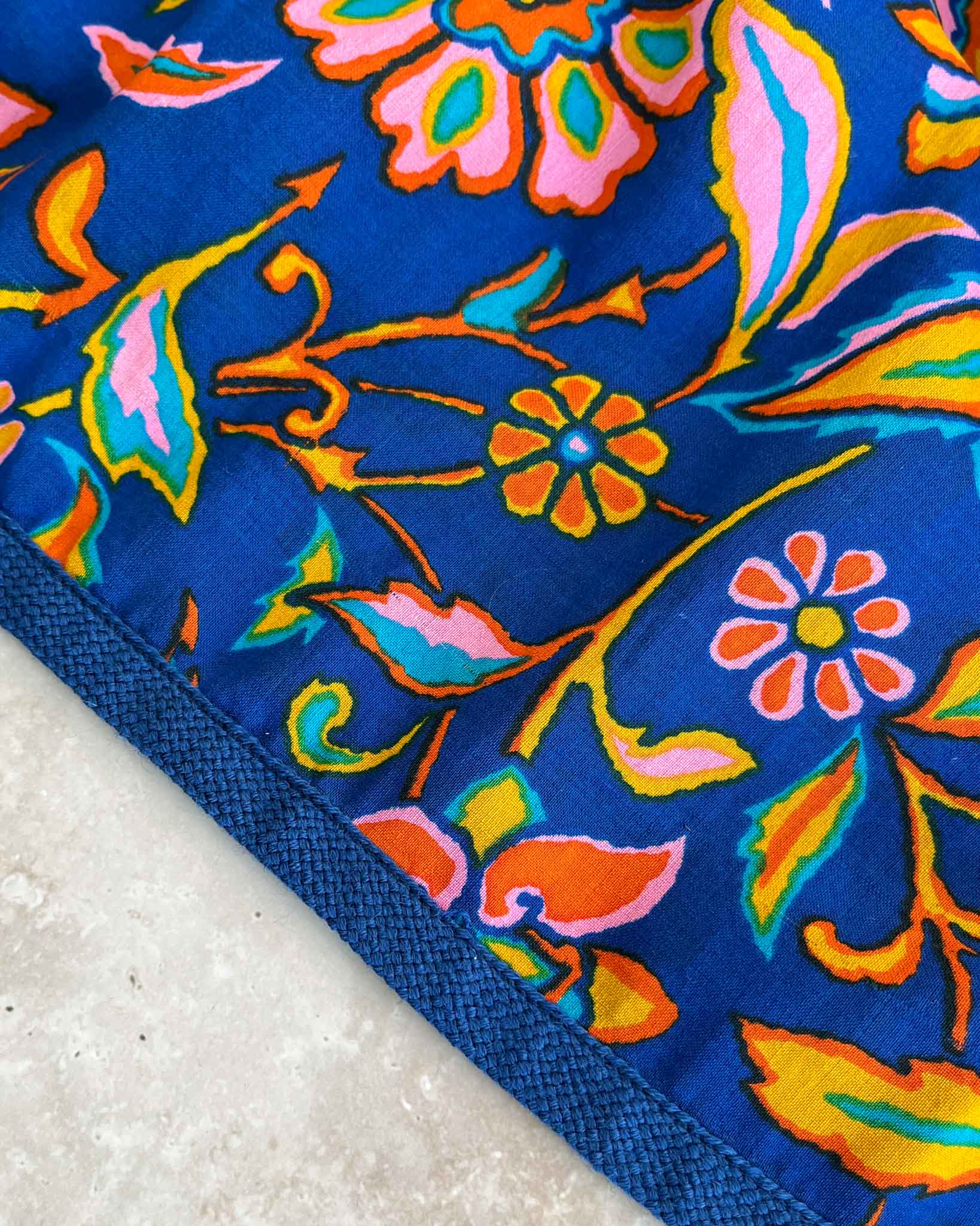 70s Yves Saint Laurent Floral Skirt | S