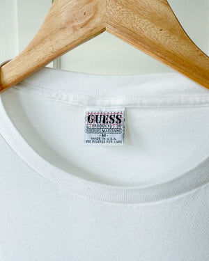 80s Guess Jeans Logo T-Shirt | L