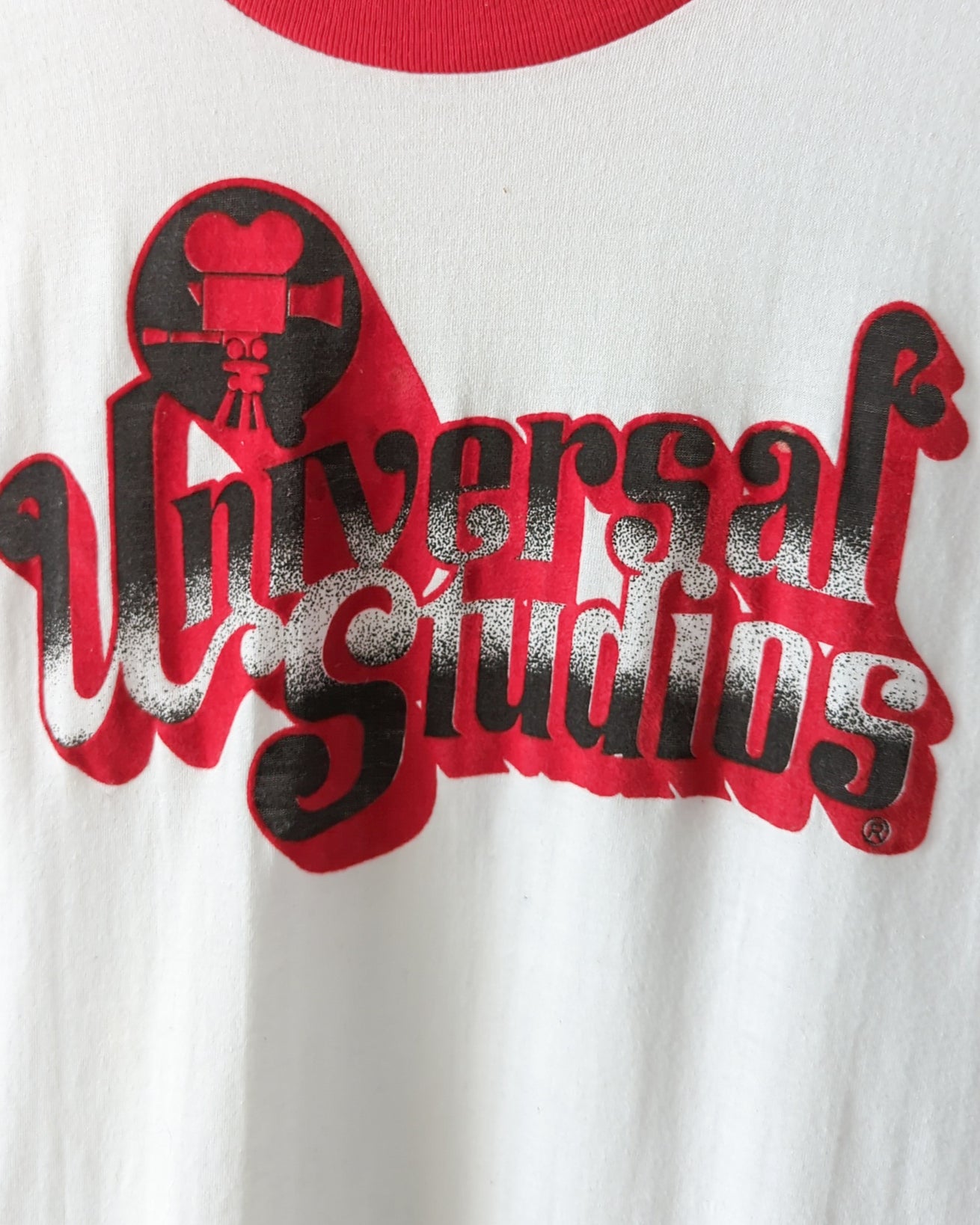 80s Universal Studios Ringer Tee - Lucky Vintage