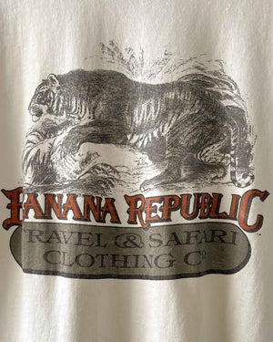 80s Banana Republic Safari Pocket Tee | M