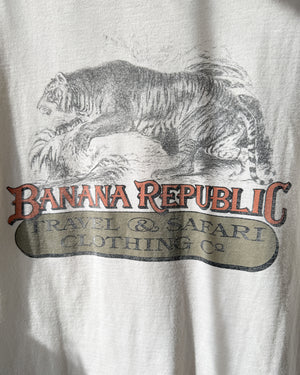 80s Banana Republic Safari T-Shirt | M