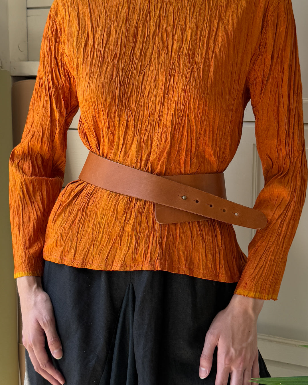 80s Banana Republic Leather Belt