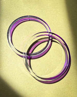80s C&N Productions Hoop Earrings