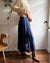 80s Calvin Klein Linen Skirt | M