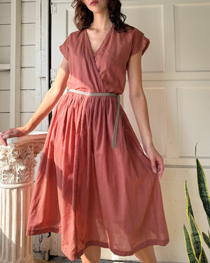80s Calvin Klein Cotton Ensemble | S