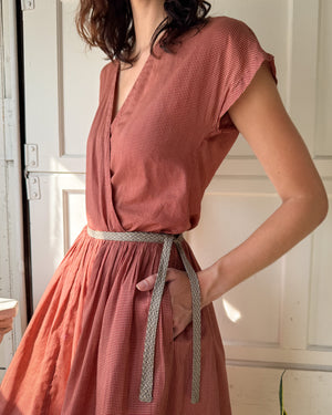 80s Calvin Klein Cotton Ensemble | S