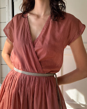 80s Calvin Klein Cotton Ensemble | S