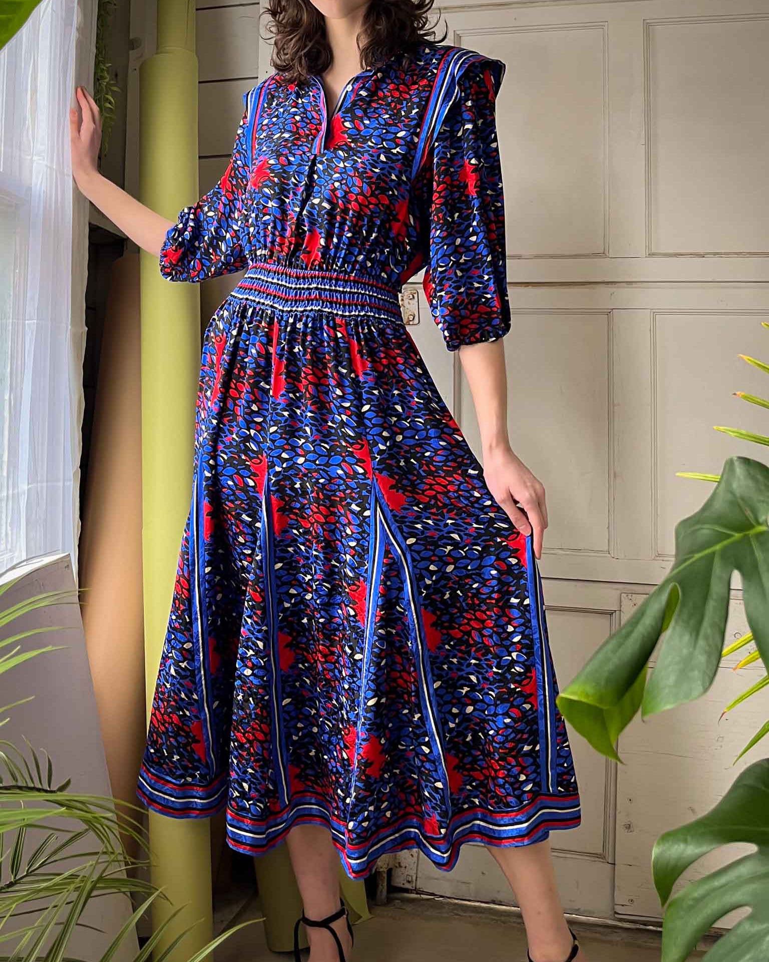 80s Diane Freis Silk Dress 80s Diane Freis Silk Dress
