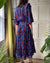 80s Diane Freis Silk Dress