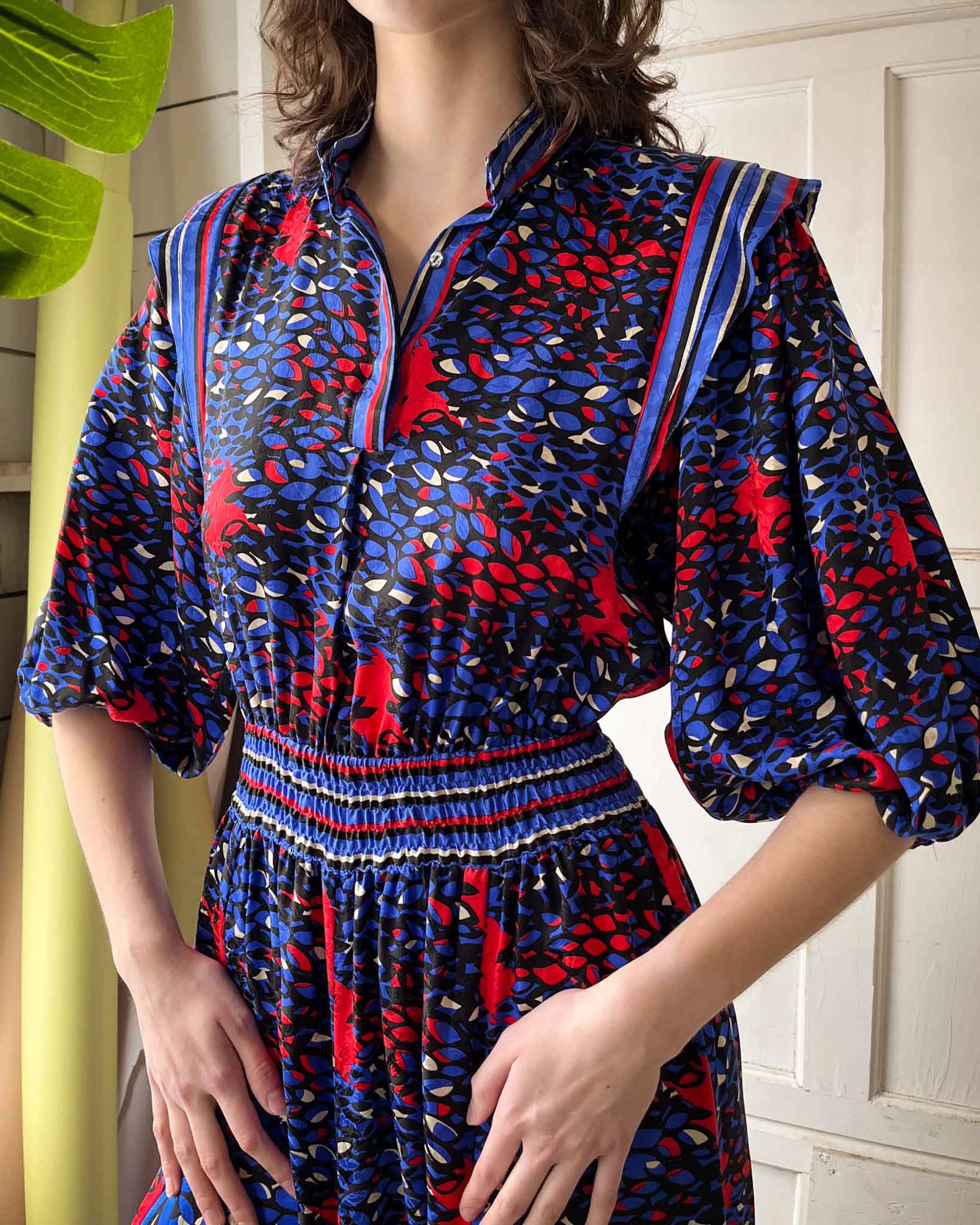80s Diane Freis Silk Dress | Xs-S 80s Diane Freis Silk Dress | Xs-S