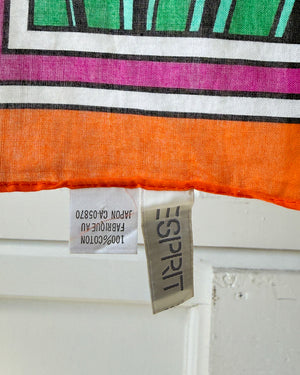 80s Esprit Resnicoff Scarf