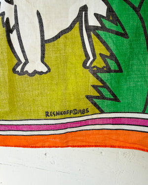 80s Esprit Resnicoff Scarf