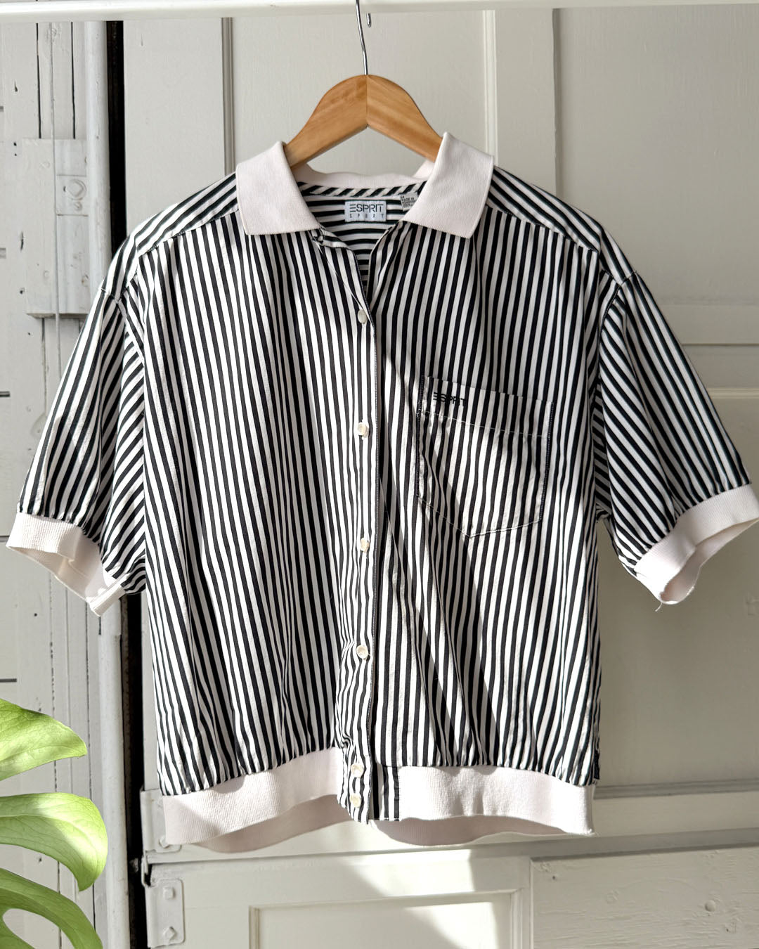 80s Esprit Striped Shirt | M