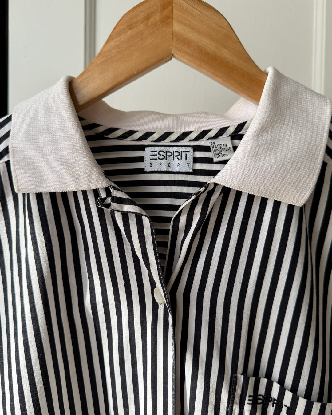 80s Esprit Striped Shirt | M