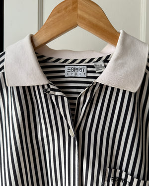 80s Esprit Striped Shirt | M