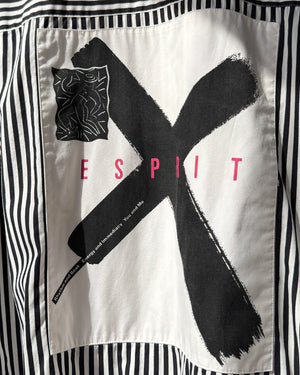 80s Esprit Striped Shirt | M