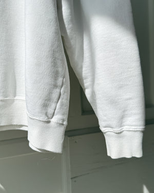 80s Esprit White Logo Sweatshirt | XL