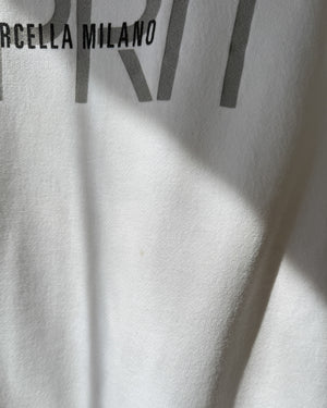80s Esprit White Logo Sweatshirt | XL