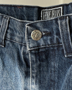 80s Ferre Dark Wash Jeans | M