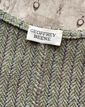 80s Geoffrey Beene Tweed Jacket